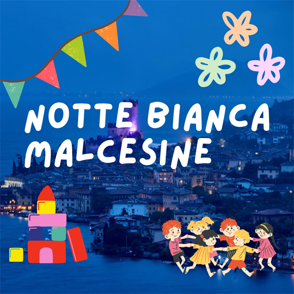 White night in Malcesine
